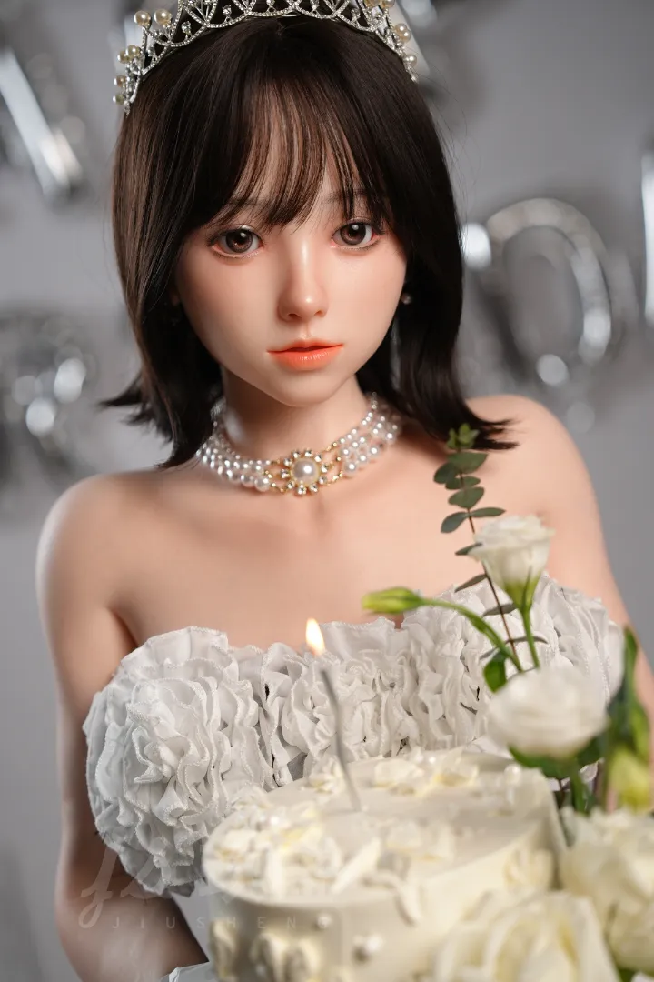 148cm (4ft10) B-Cup Silikon Patung Seks Hina, ROS Kepala #90B